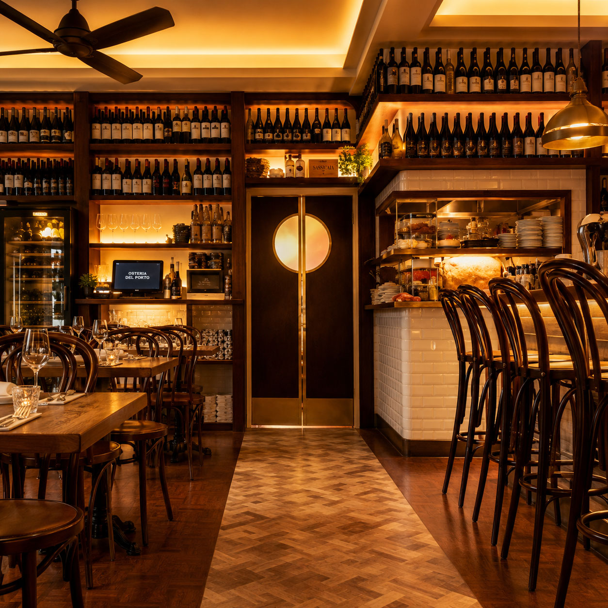 Osteria del Porto Dining Room
