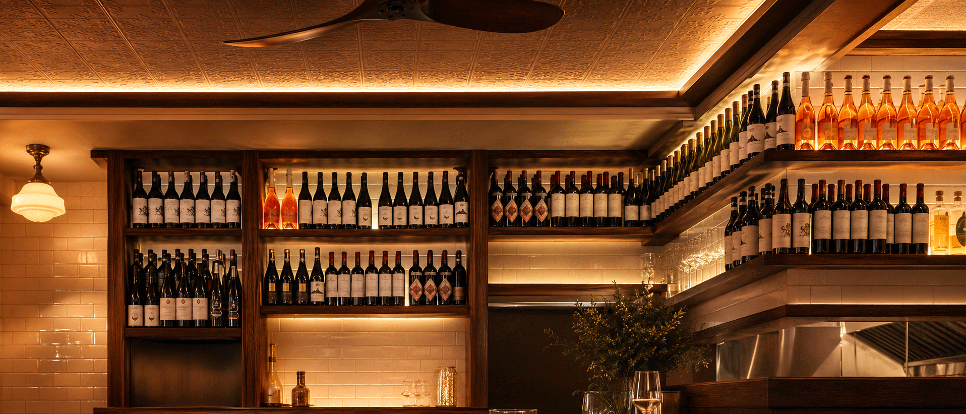 Osteria del Porto Bar and Wine List